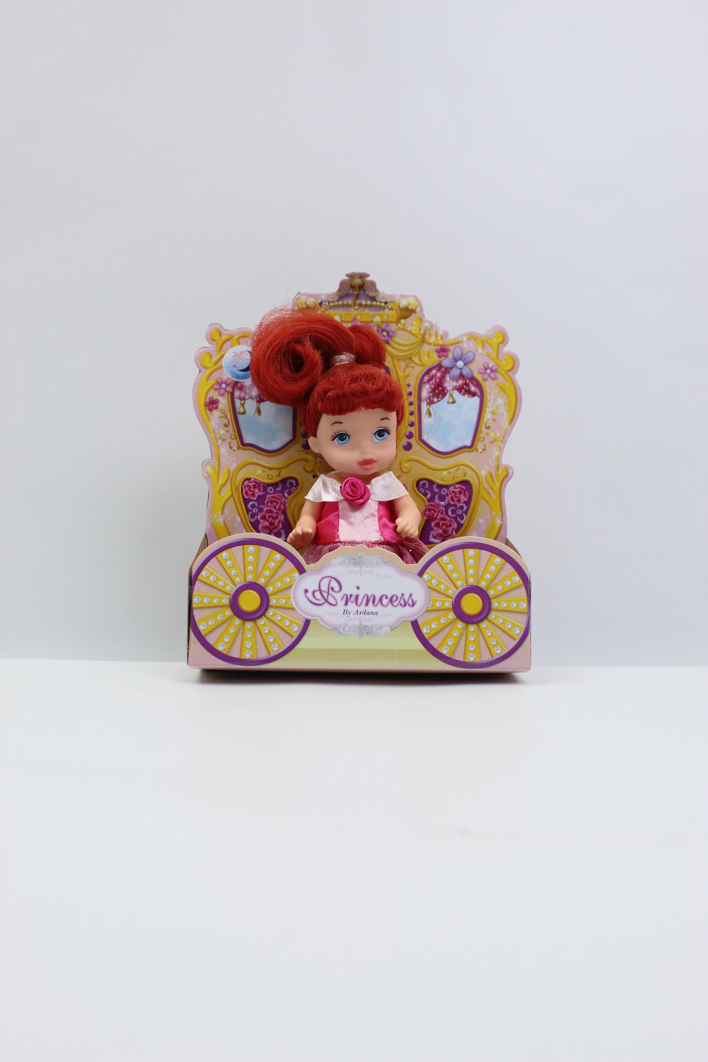 Mini Princess Doll in Wardrobe Case - Assorted Design
