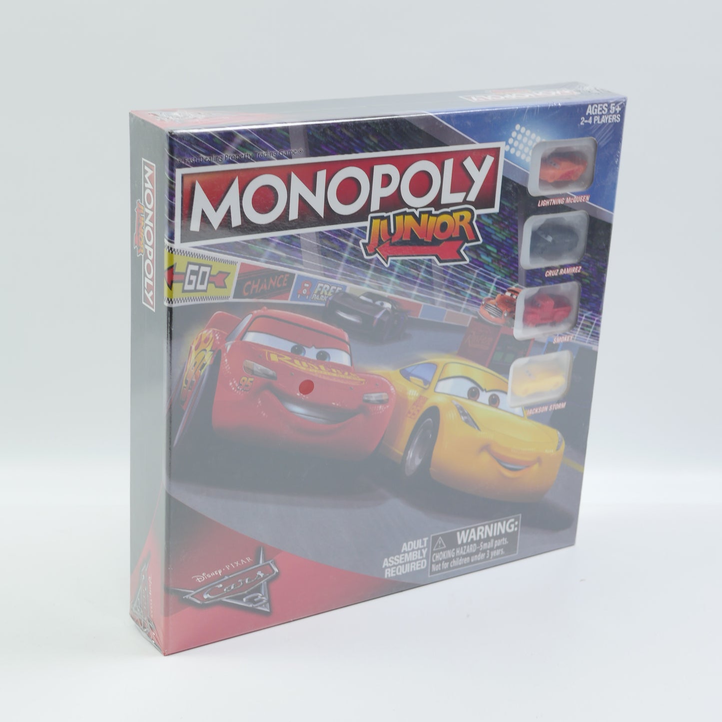 Monopoly Junior Disney Pixar Cars Board Game for Kids