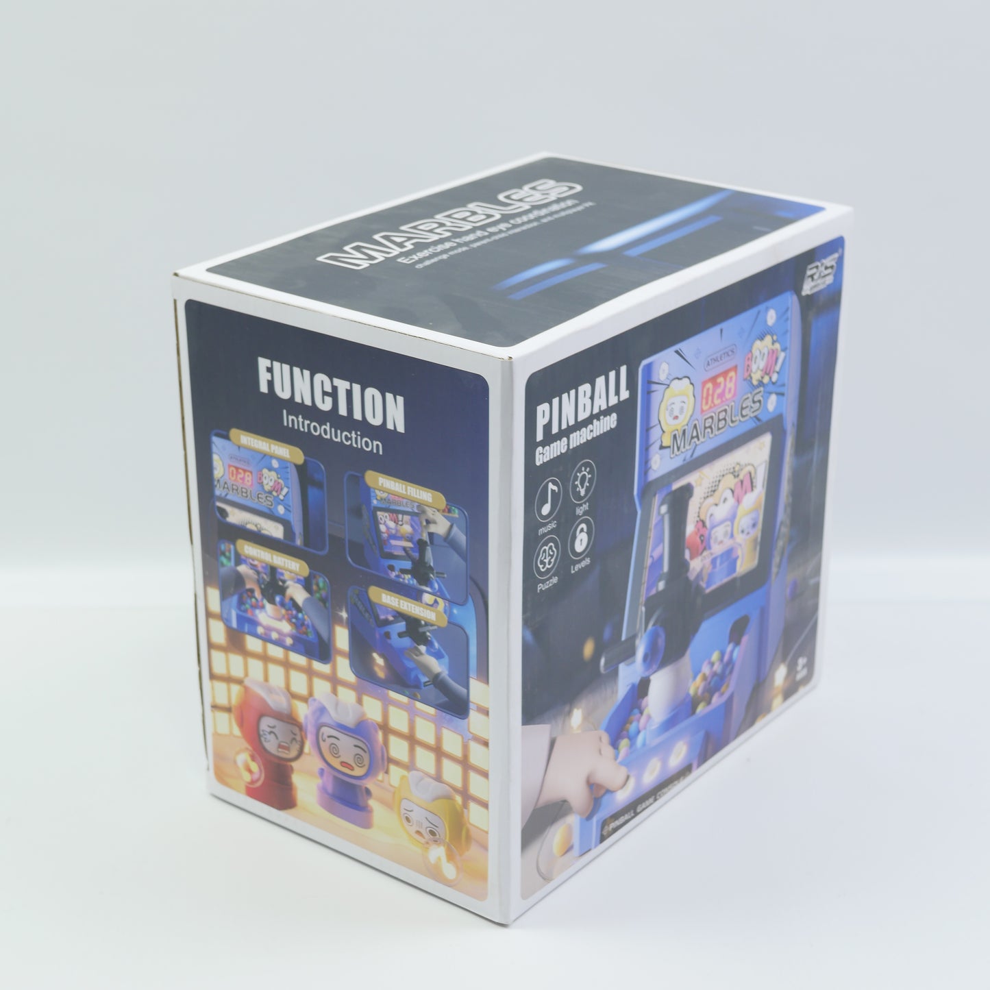 Musical Car-Themed Pinball Shooting Game - Red - Ages 3+