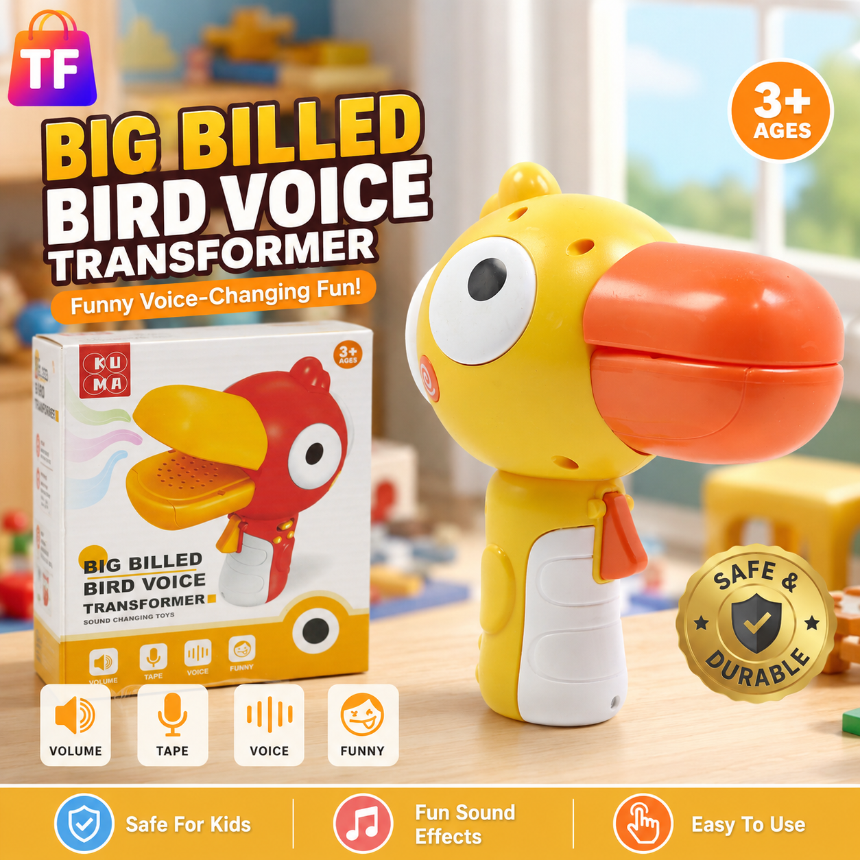 Musical Duck Voice Changer Toy