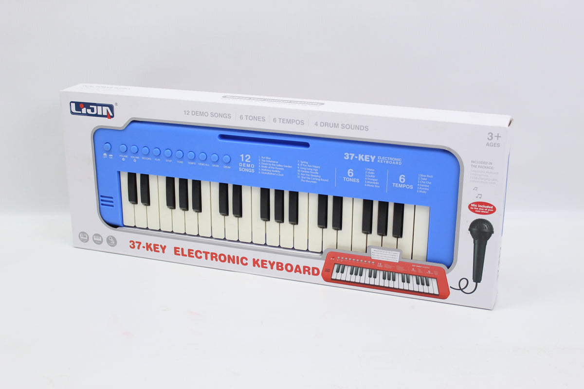 Musical Electronic Keyboard with USB Cable - 37 Keys