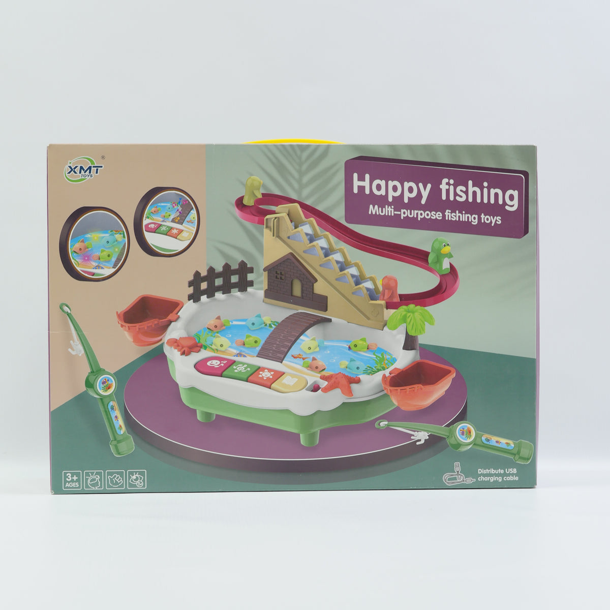 Musical Fishing Track Game - Ages 3+