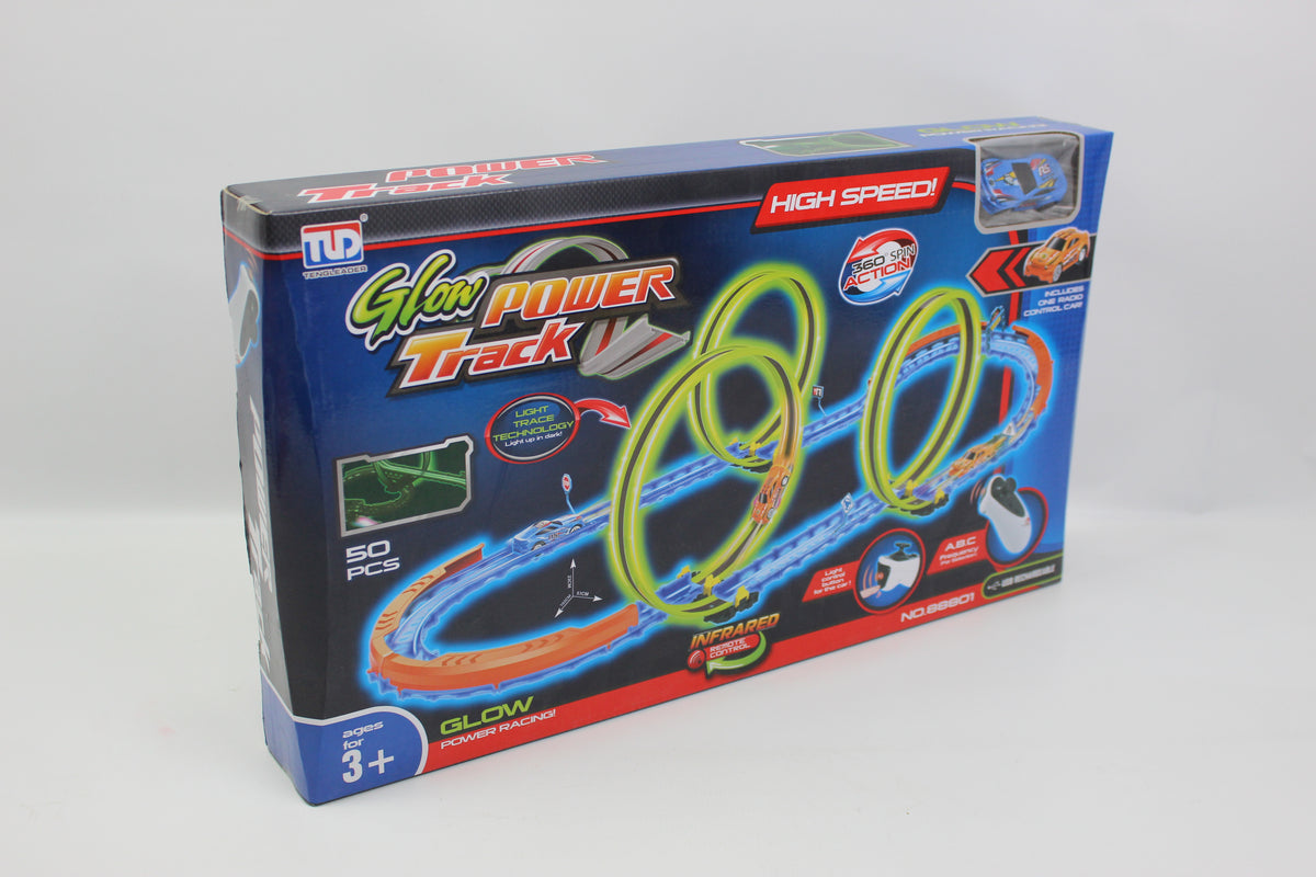 Musical Glow Racing Track Set - Ages 3+