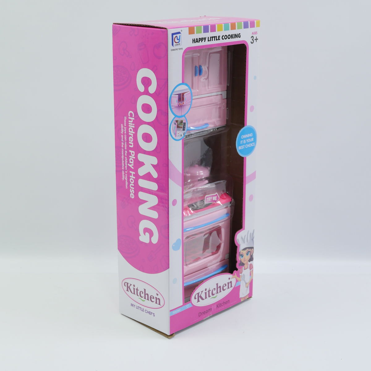 Musical Mini Kitchen Playset - Pink - Ages 3+