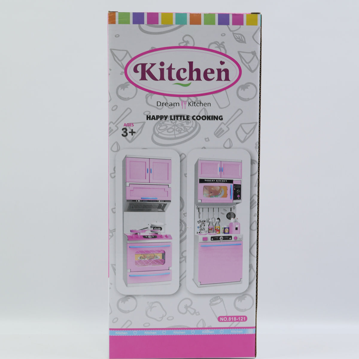 Musical Mini Kitchen Playset - Pink - Ages 3+