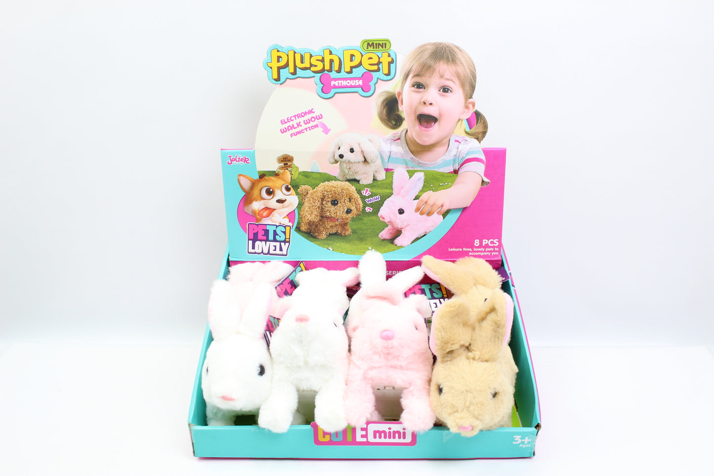 Musical Plush Rabbit Toy - Assorted Colors - Ages 3+