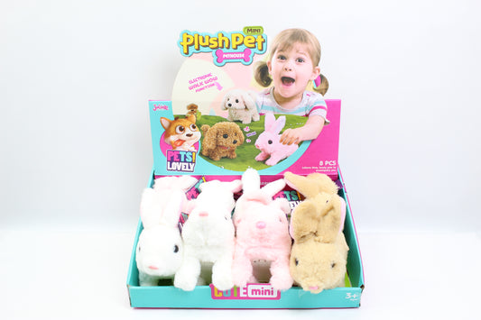 Musical Plush Rabbit Toy - Assorted Colors - Ages 3+