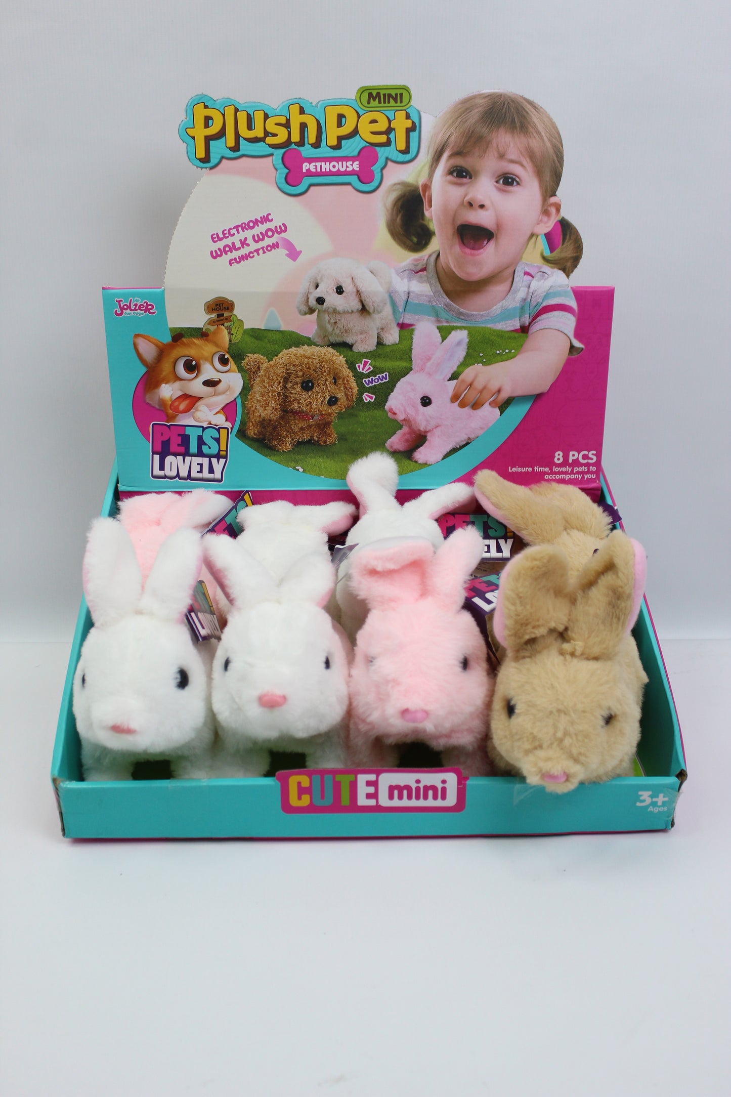 Musical Plush Rabbit Toy - Assorted Colors - Ages 3+