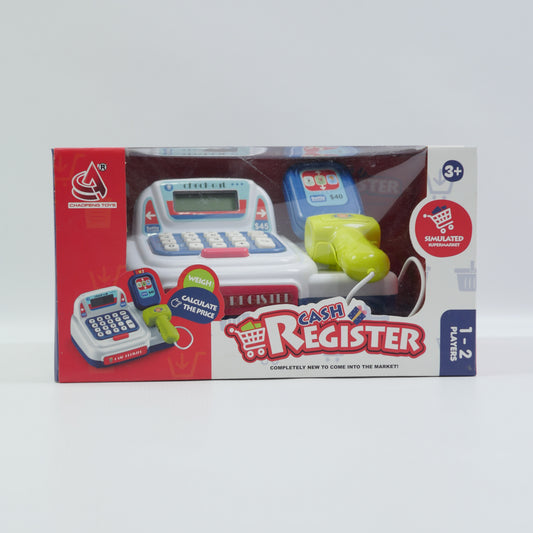 Musical Pretend Play Cash Register - Red - Ages 3+