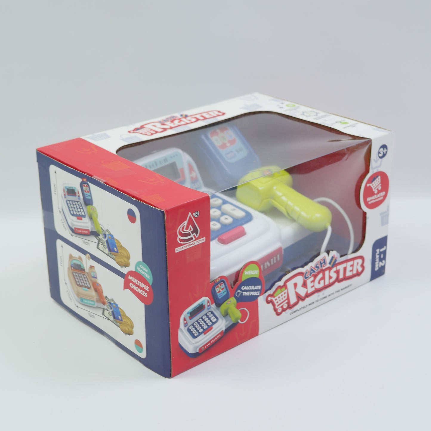 Musical Pretend Play Cash Register - Red - Ages 3+