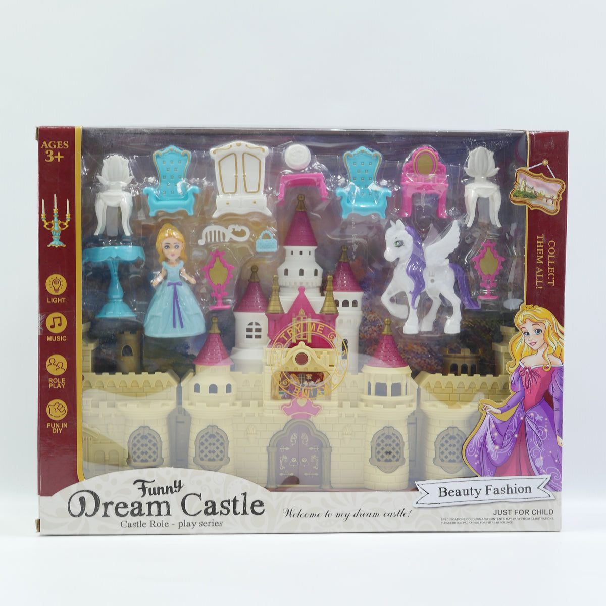 Musical Princess Dream Castle Playset - Ages 3+