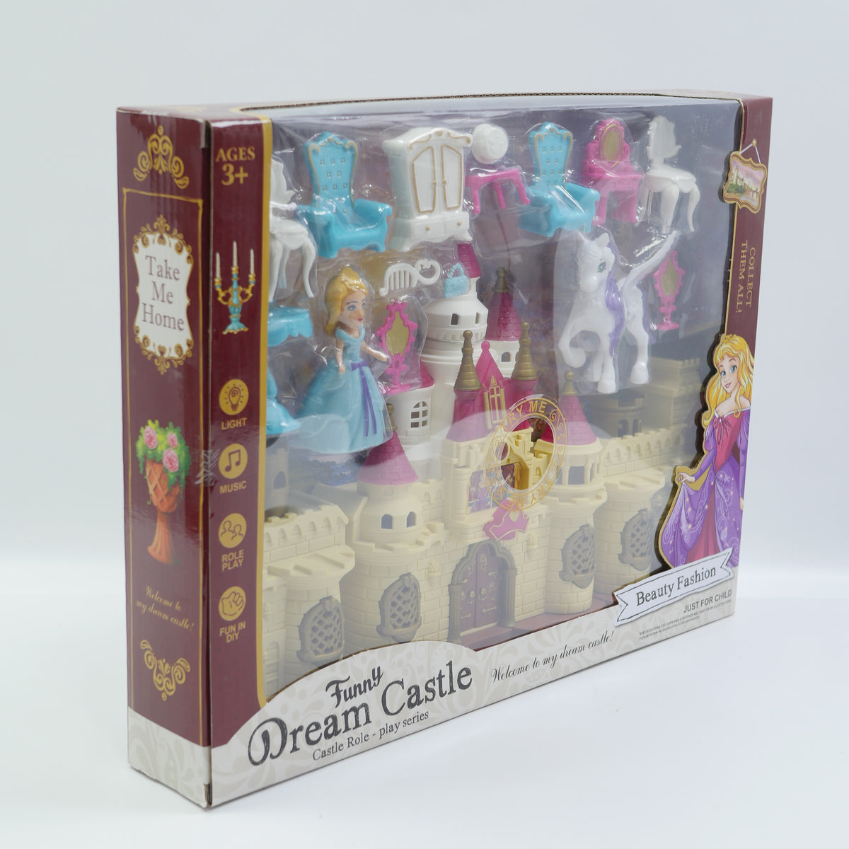 Musical Princess Dream Castle Playset - Ages 3+