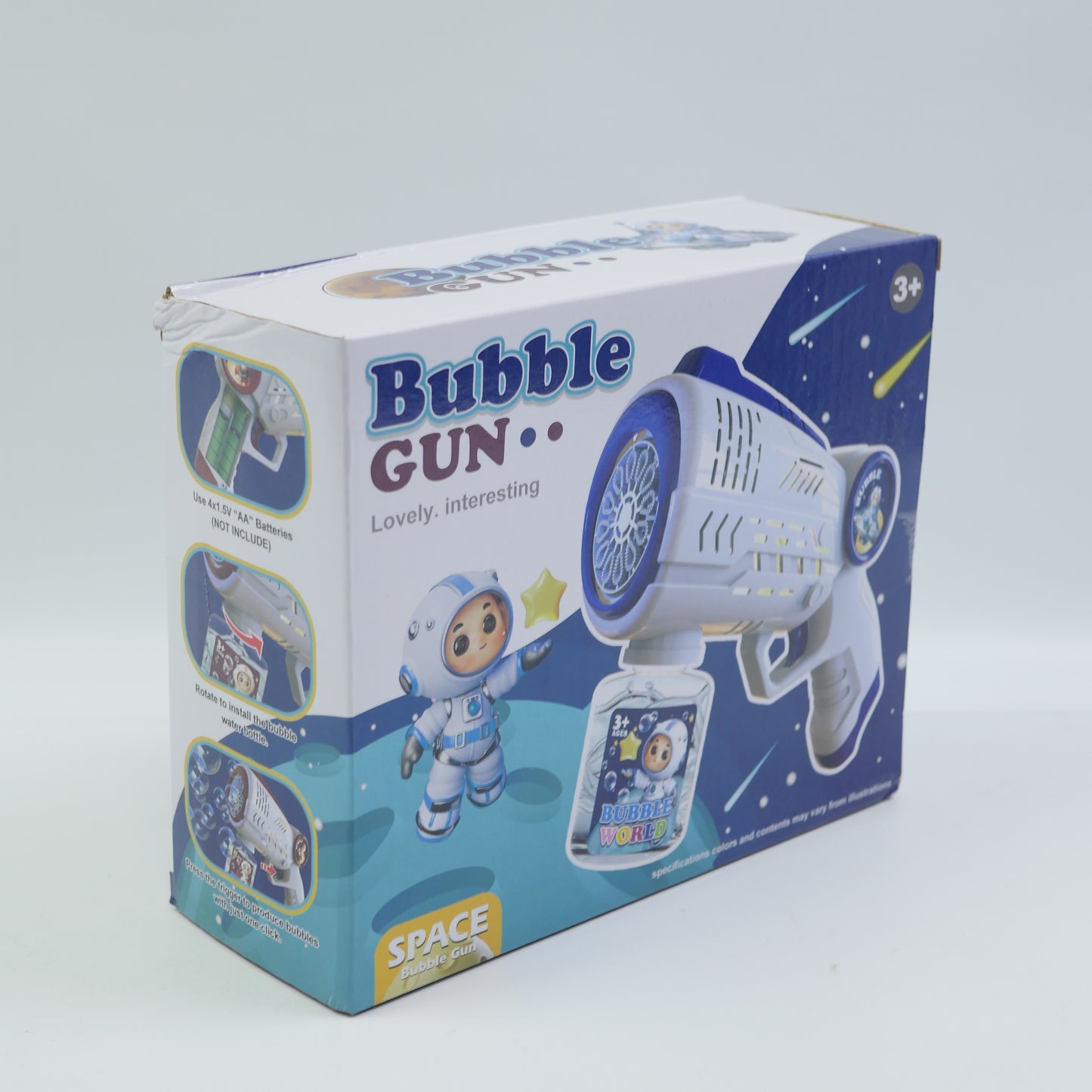 Musical Space Bubble Blaster - Ages 3+