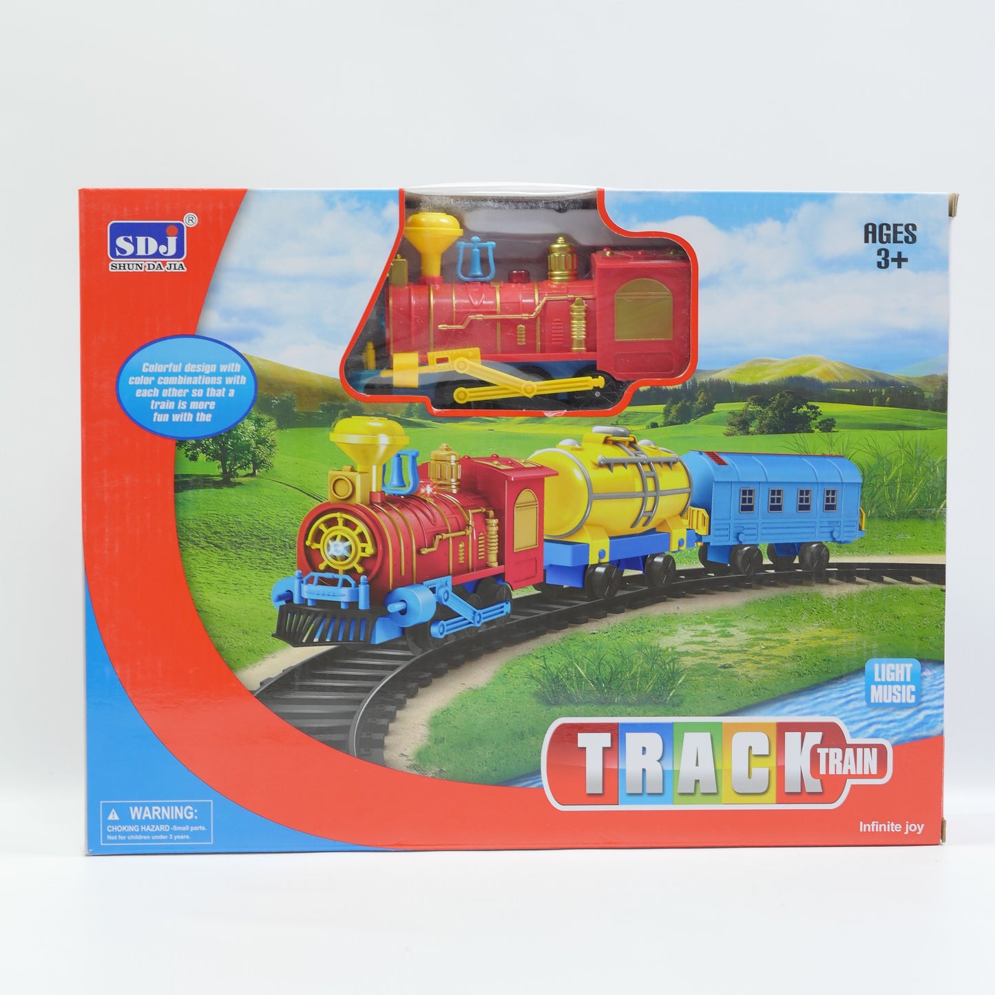 Musical Train Track Playset - Ages 3+