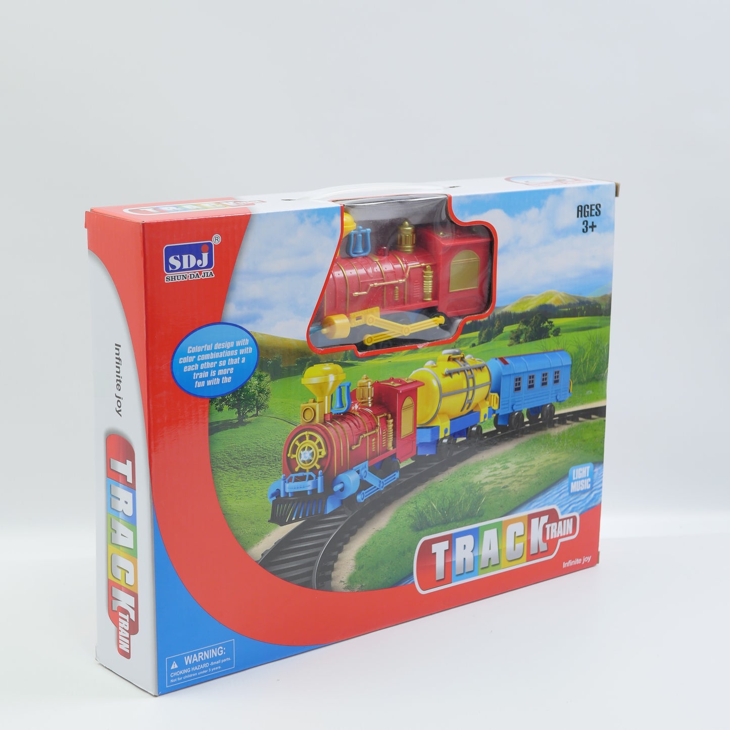 Musical Train Track Playset - Ages 3+