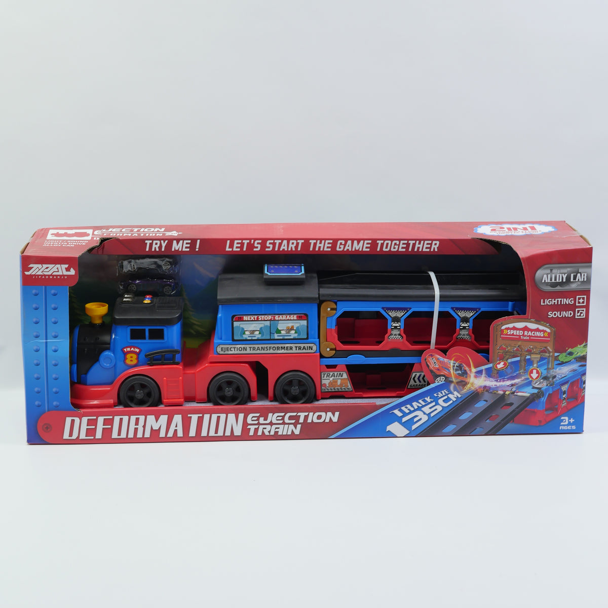 Musical Transforming Transport Train for Kids