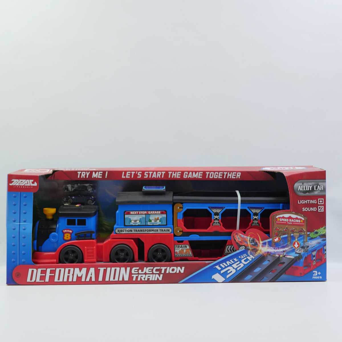 Musical Transforming Transport Train for Kids