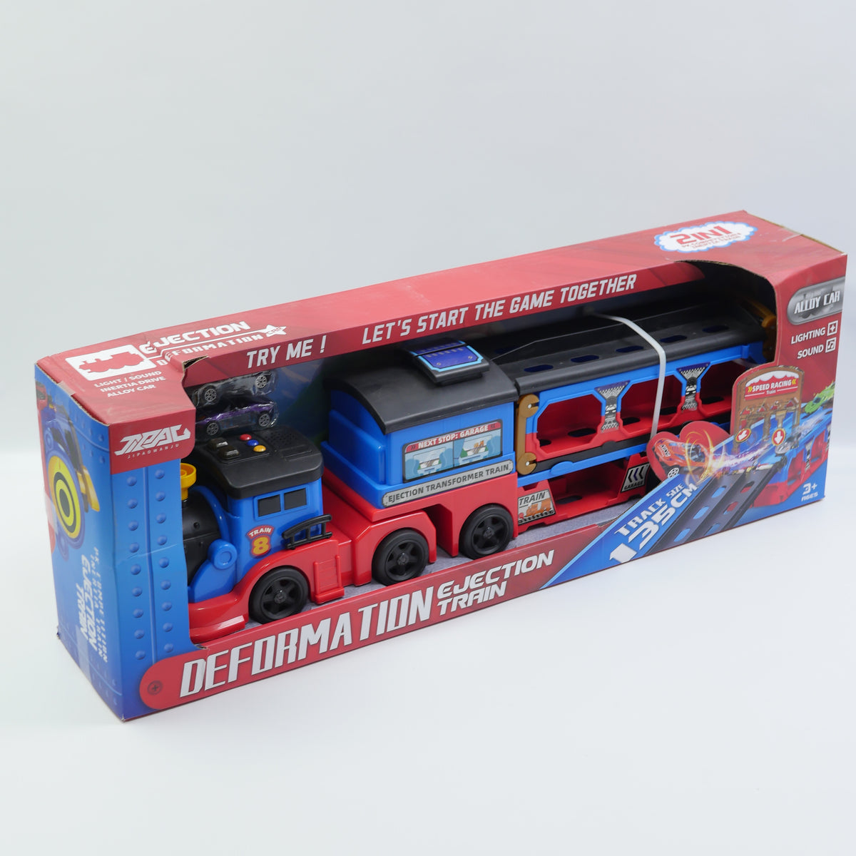 Musical Transforming Transport Train for Kids