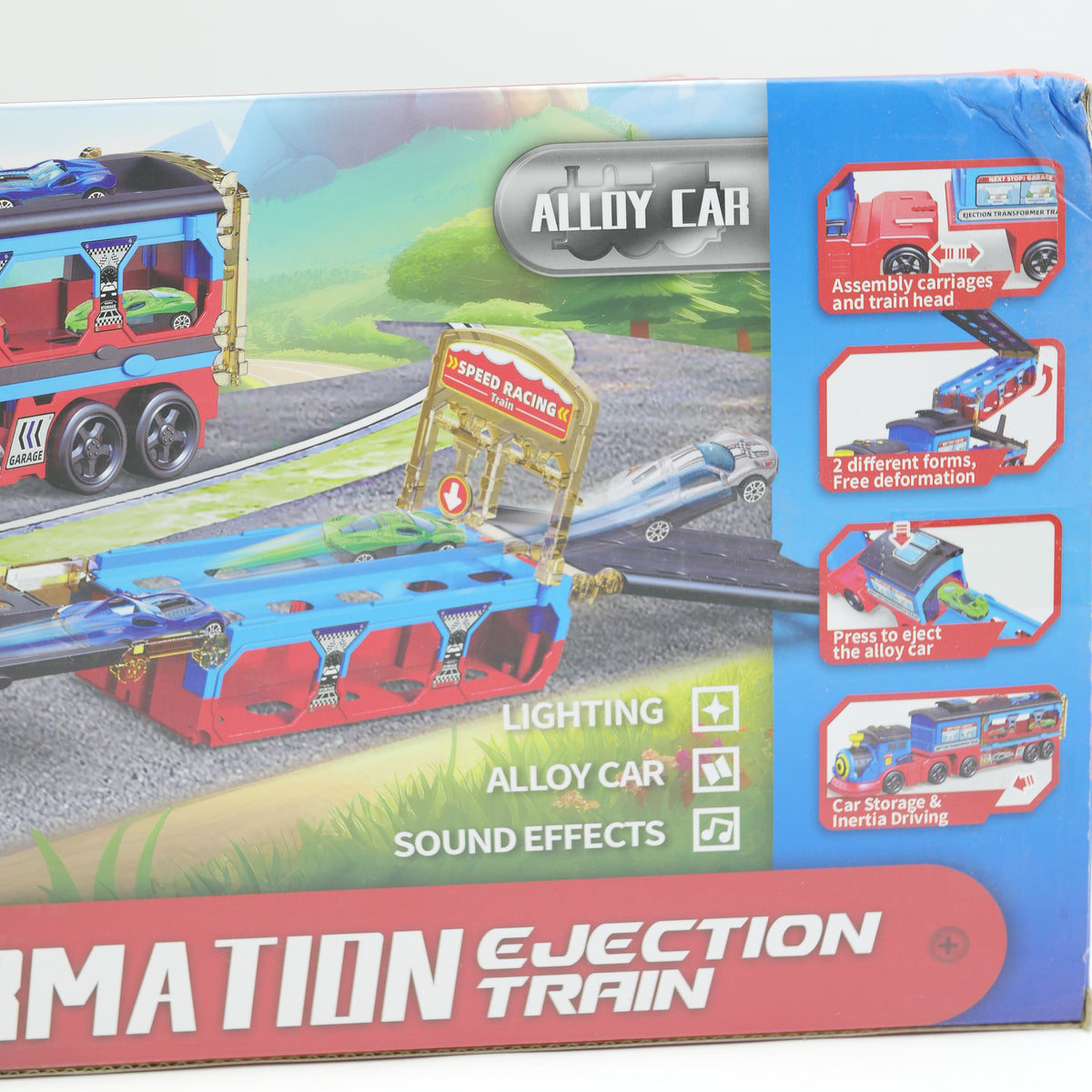 Musical Transforming Transport Train for Kids