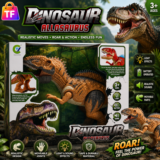 Musical Walking Dinosaur Toy