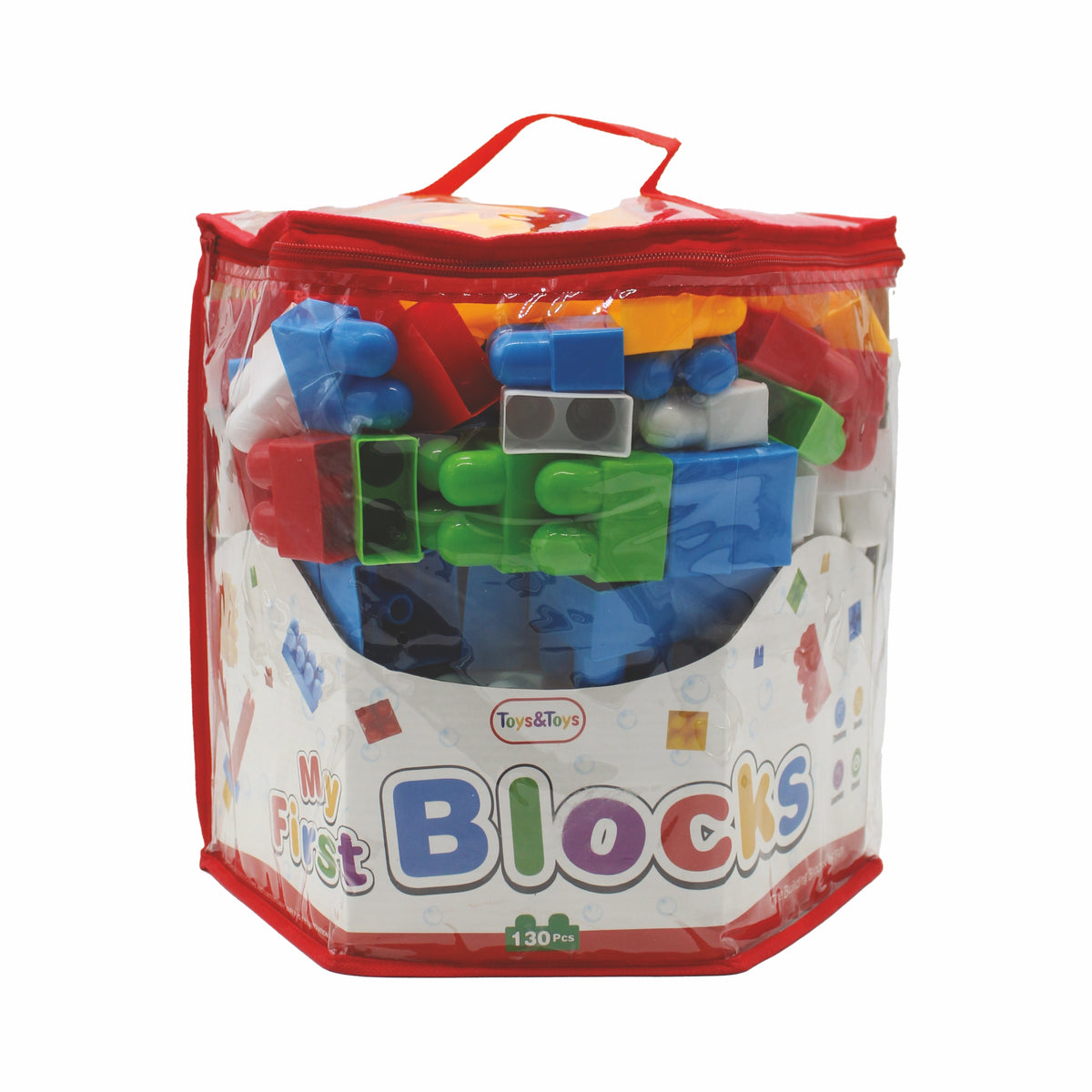 My First Blocks 130 Piece Building Blocks Bag | Toys & Toys