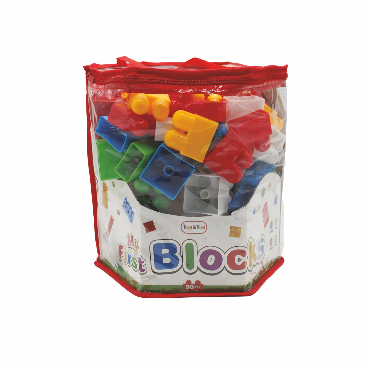 My First Blocks 90 Piece Building Blocks Bag | Toys & Toys