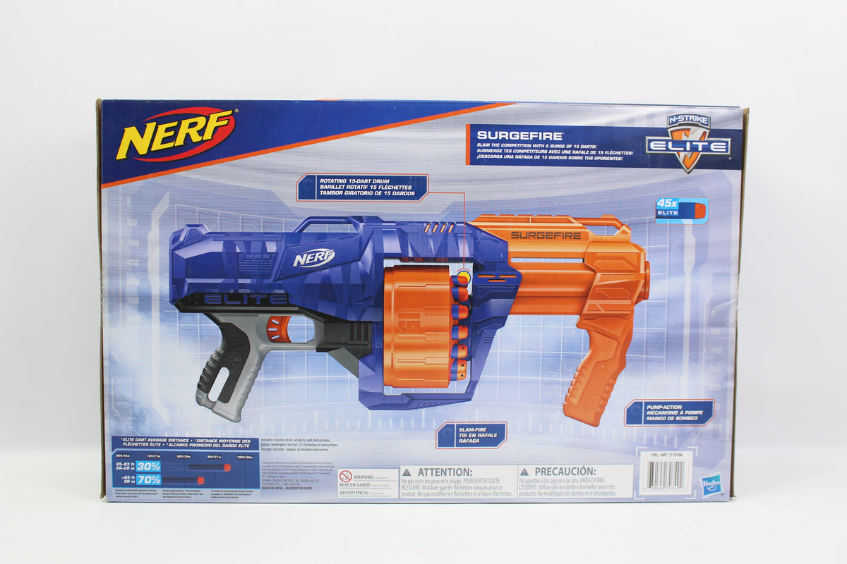 Nerf Elite SurgeFire Foam Dart Blaster