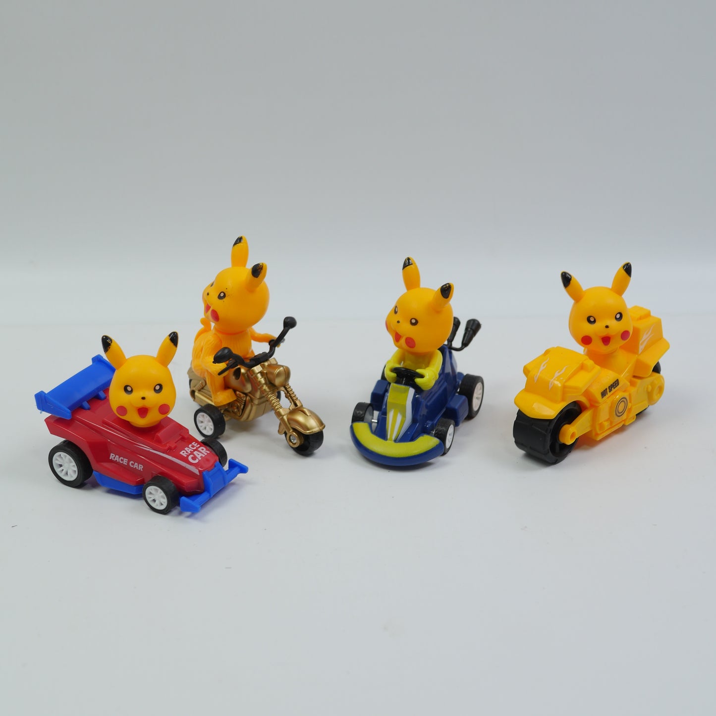 Pikachu Pull-Back Racing Car - Assorted Design - Ages 3+