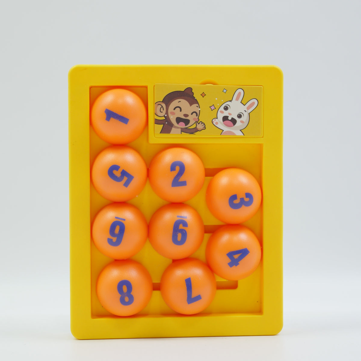 Pocket Digital Number Puzzle Game - Assorted Colors - for Kids