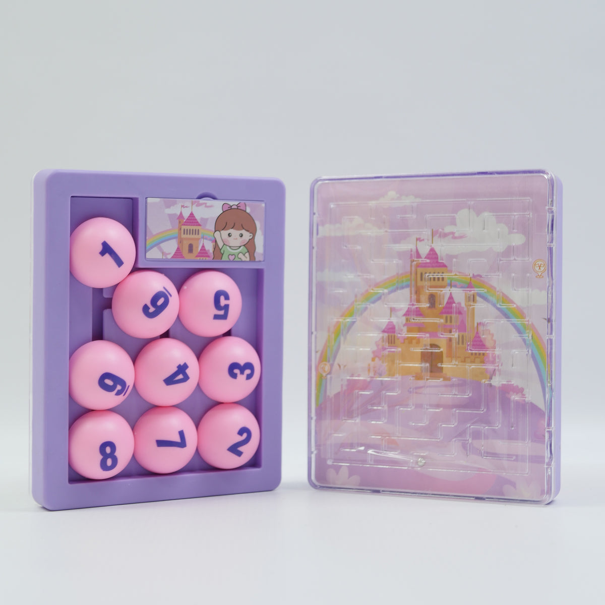 Pocket Digital Number Puzzle Game - Assorted Colors - for Kids