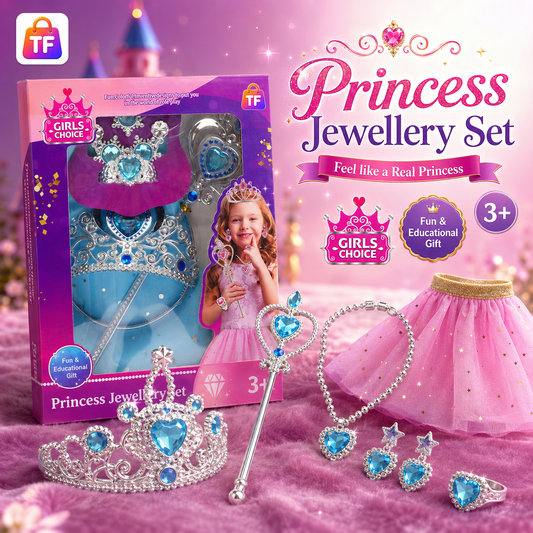 Princess Beauty Jewelry Set - Ages 3+