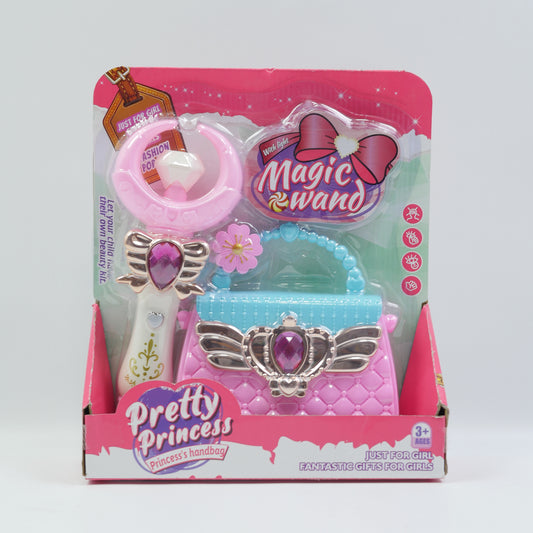 Princess Magic Wand Beauty Playset - Pink - Ages 3+