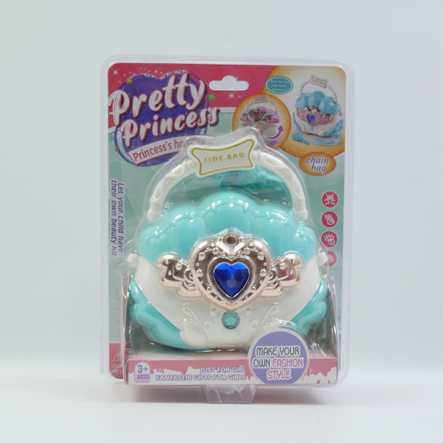 Princess Makeup Beauty Playset - Blue - Ages 3+