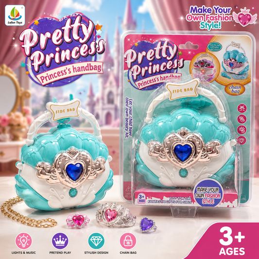 Princess Makeup Beauty Playset - Blue - Ages 3+