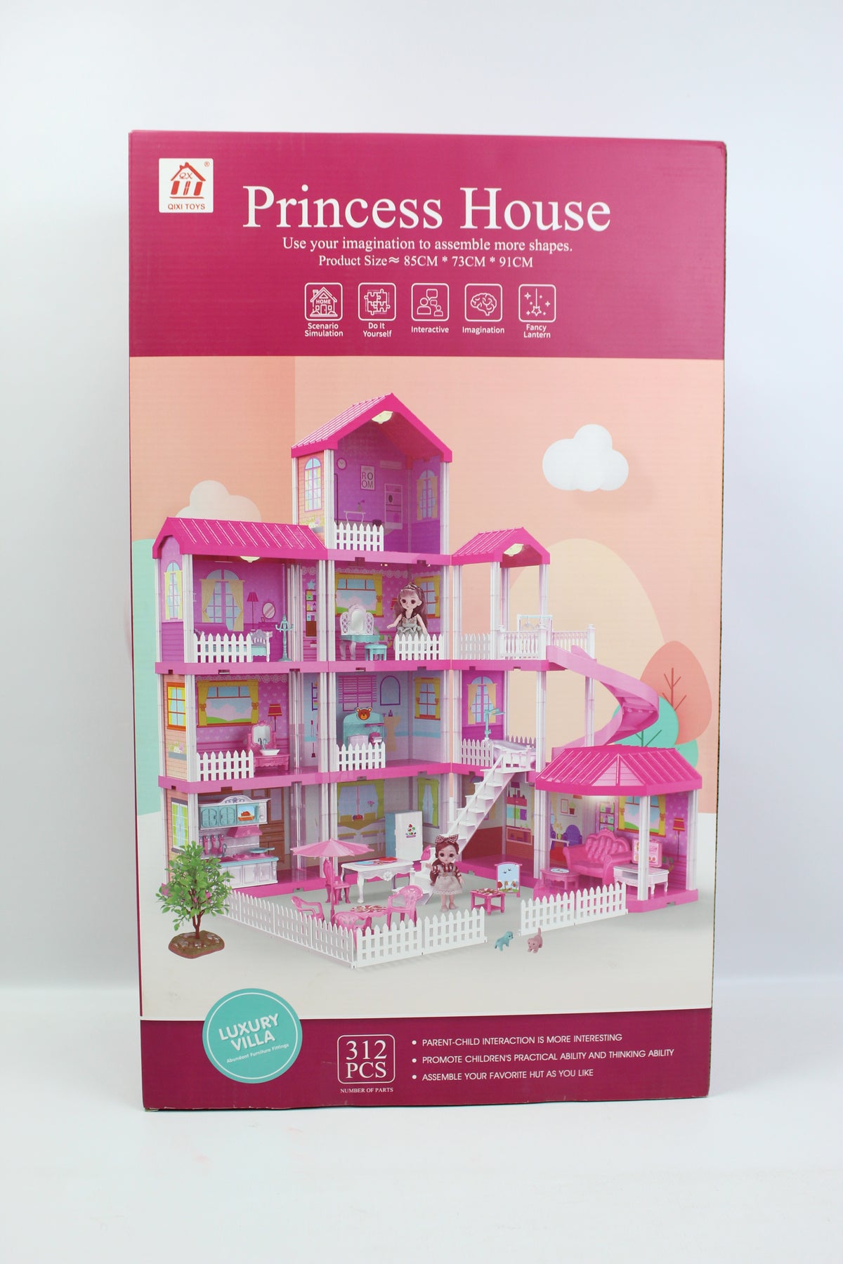 Princess Villa Dollhouse Playset