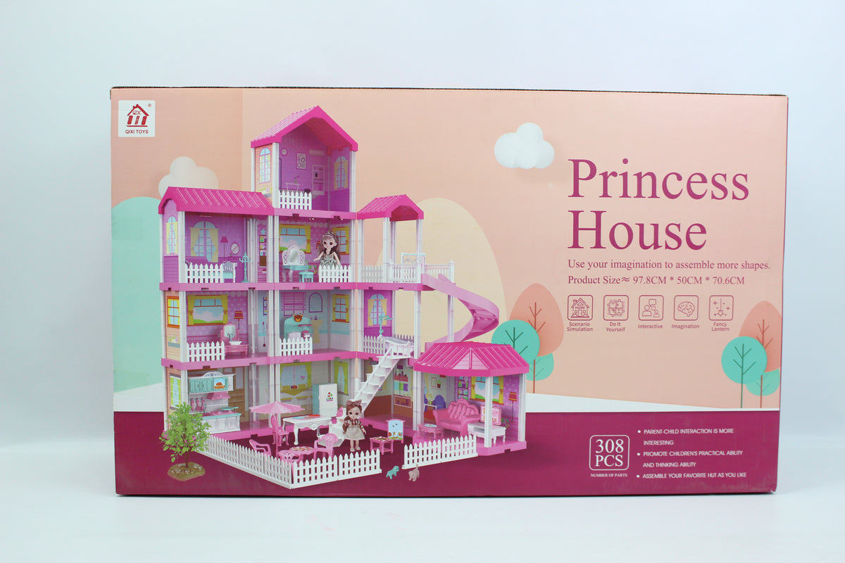 Princess Villa Dollhouse Playset