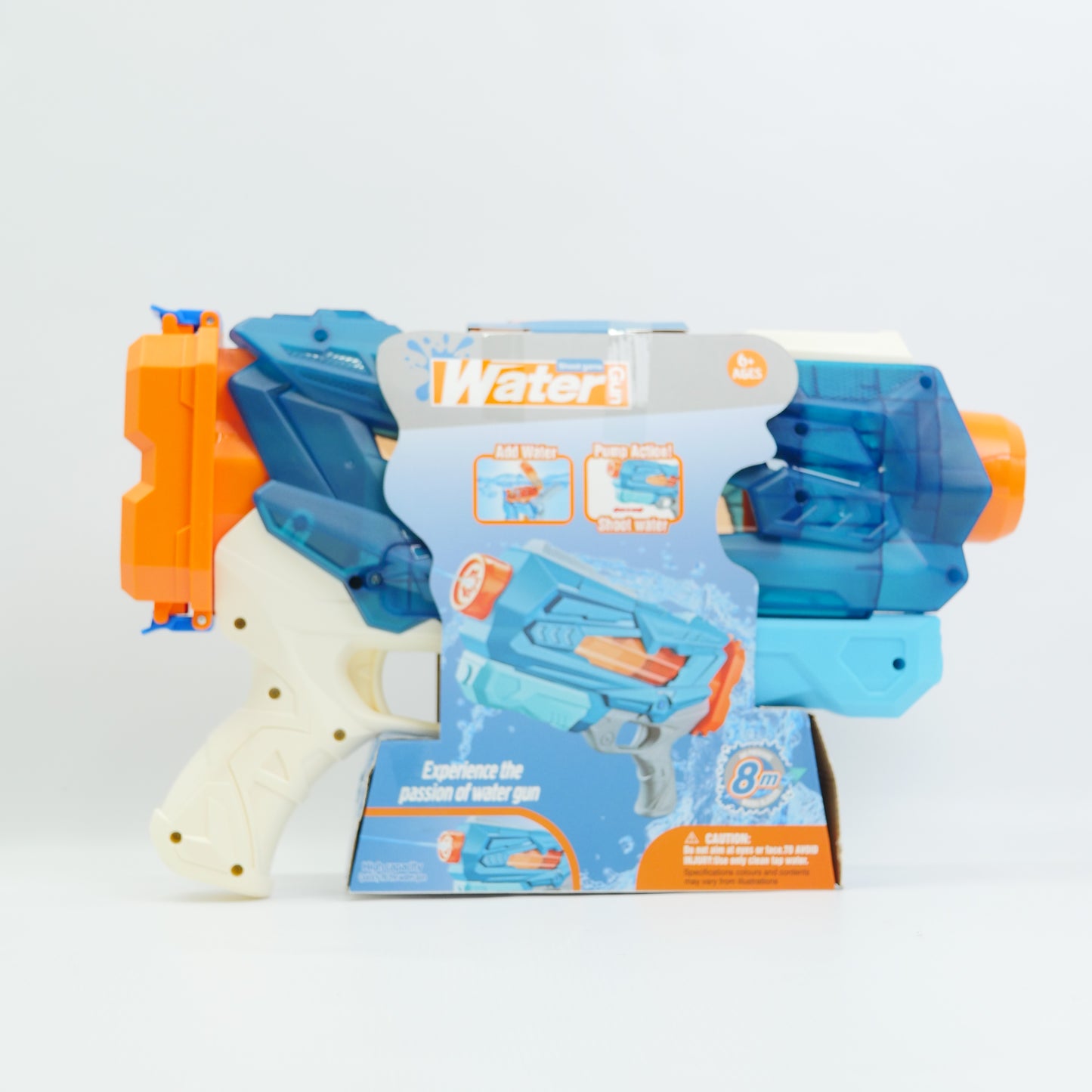 Pump Action Water Blaster - Assorted Colors