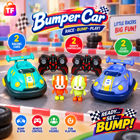 RC Bumper Car Battle Set for Kids