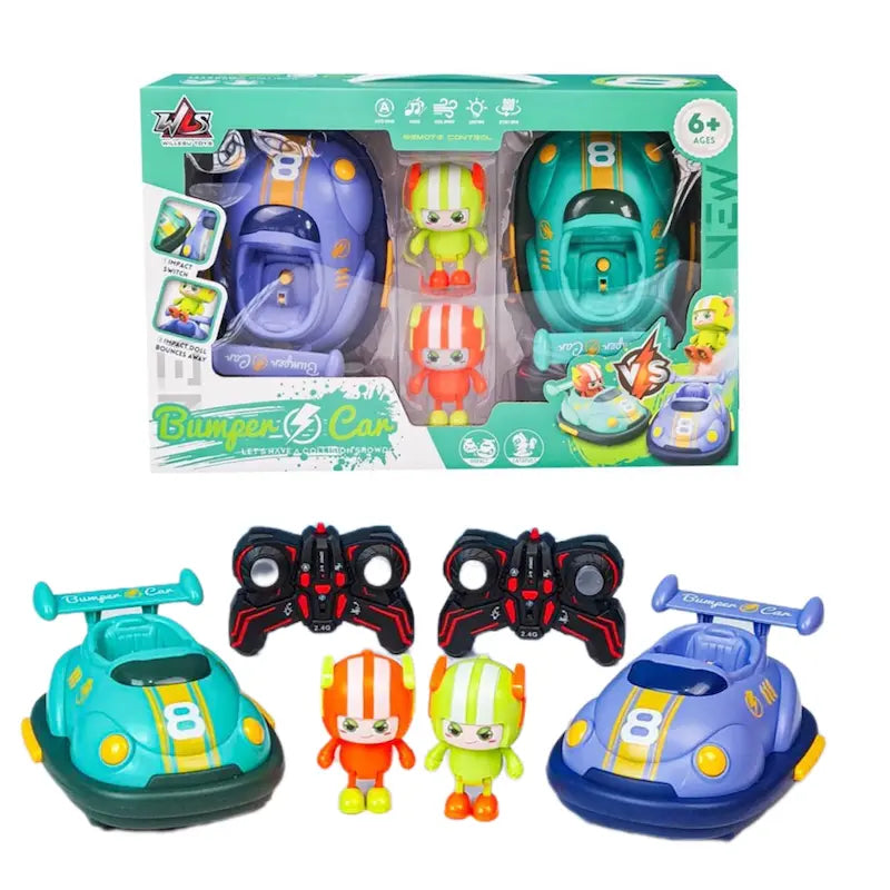RC Bumper Car Battle Set for Kids