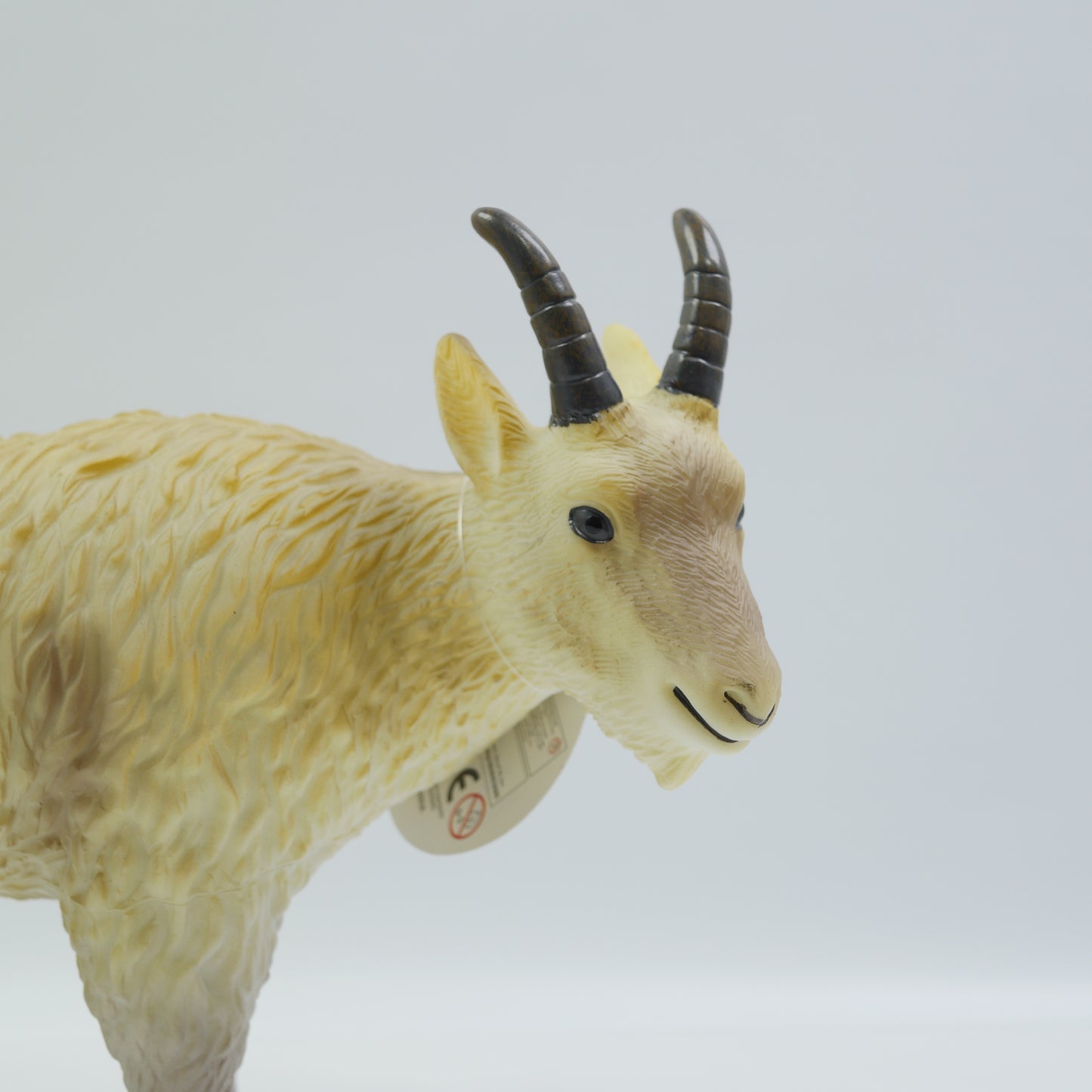 Realistic Mountain Goat Animal Figure for Kids