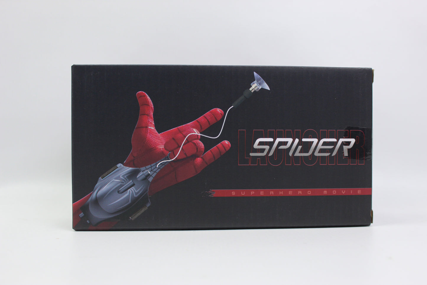Rechargeable Spider Wrist Launcher Toy with Suction Cup & USB Charging