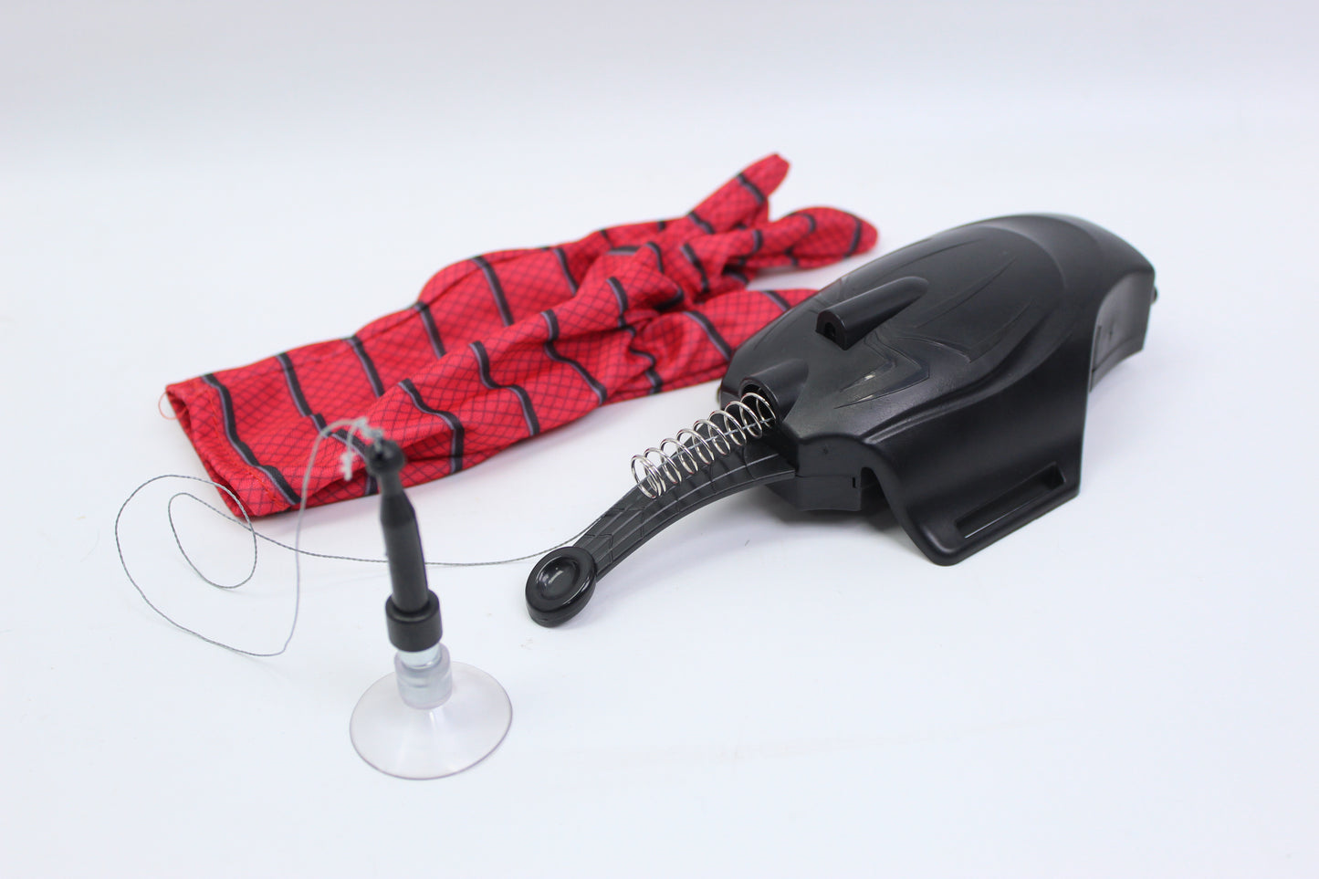 Rechargeable Spider Wrist Launcher Toy with Suction Cup & USB Charging