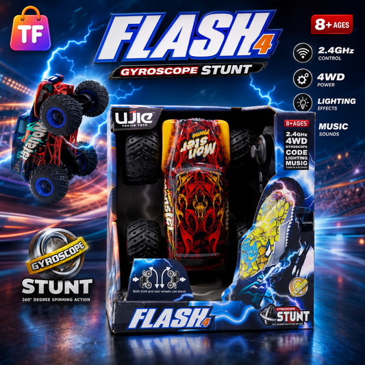Remote Control 360 Stunt Car with USB Cable
