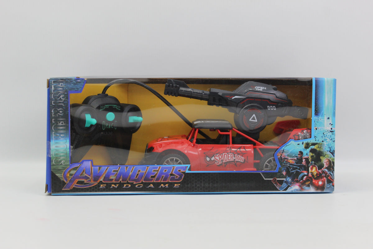 Remote Control Avengers Shooting Car with USB Cable