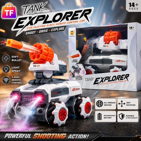 Remote Control Bullet Shooting Tank
