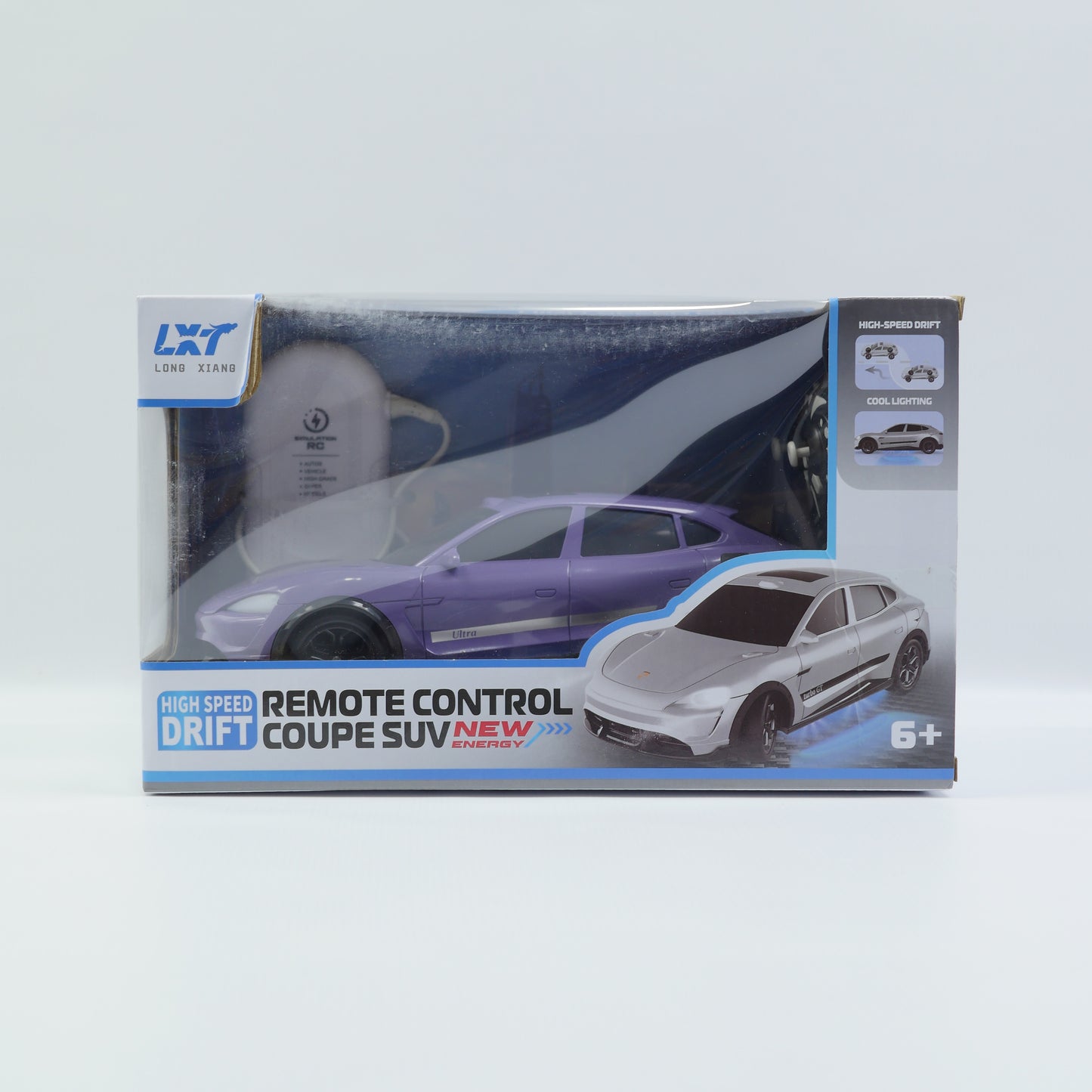 Remote Control Drift Car with Gas Pump Accessory - Ages 6+