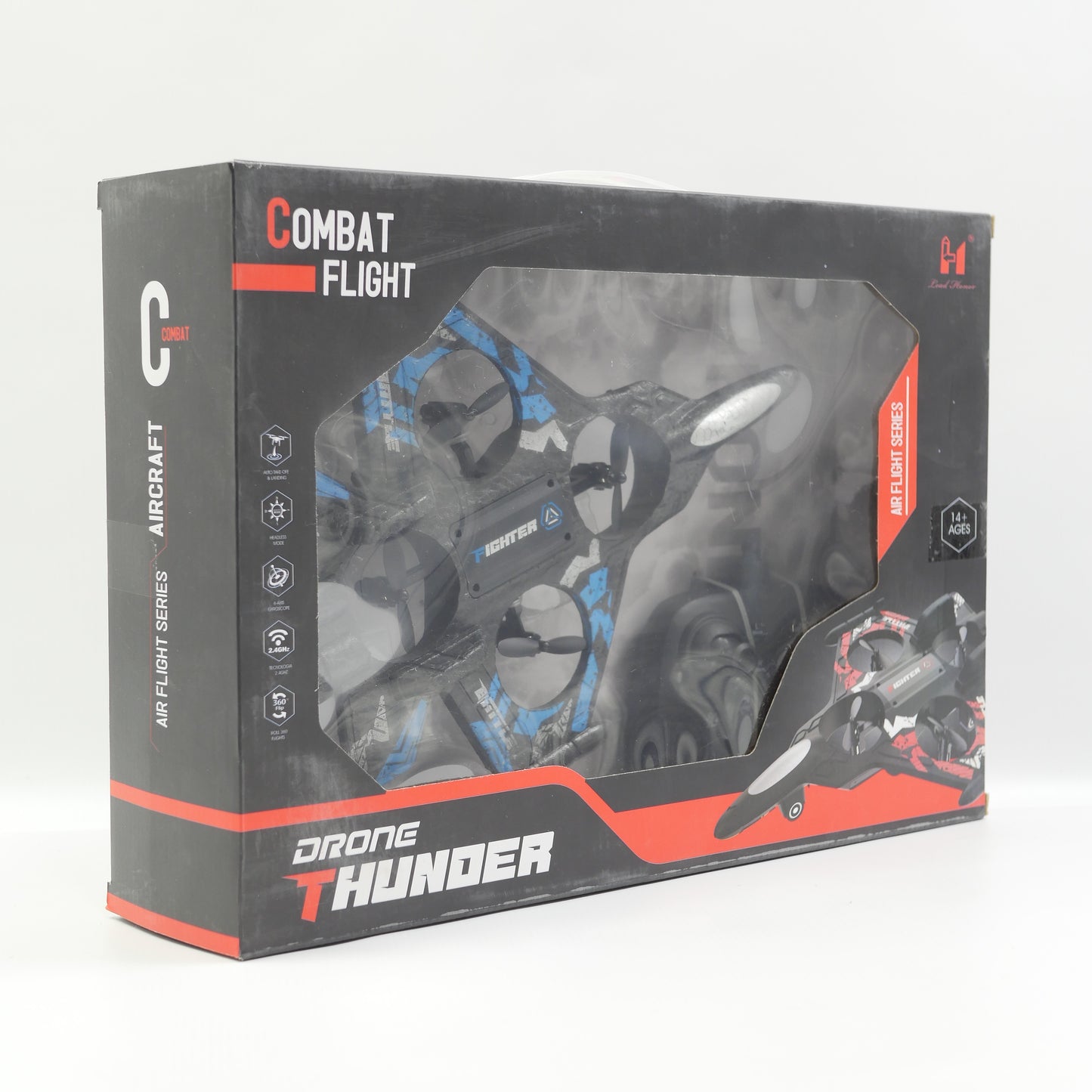 Remote Control EVA Thunder Aircraft with USB Charging for Kids