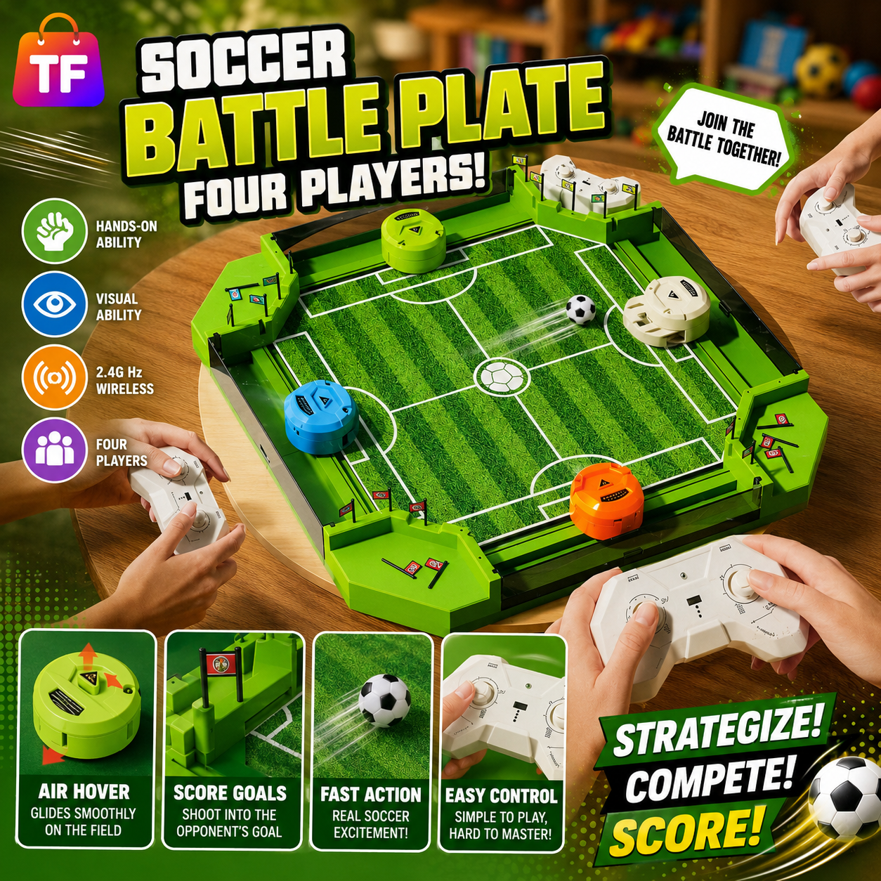 Remote Control Football Match Game