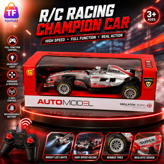 Remote Control Formula Racing Car with USB Charging for Kids