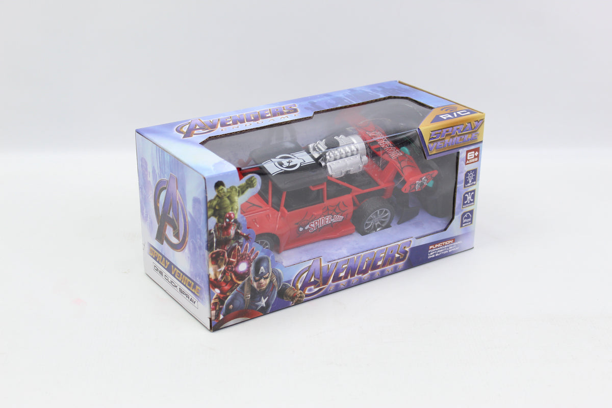 Remote Control Smoke Effect Racing Car 1:20 Scale - Red - Ages 8+